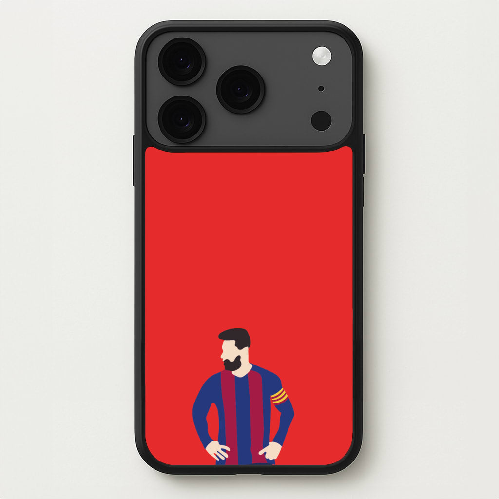 Messi Barca Phone Case for iPhone 17 Pro Max