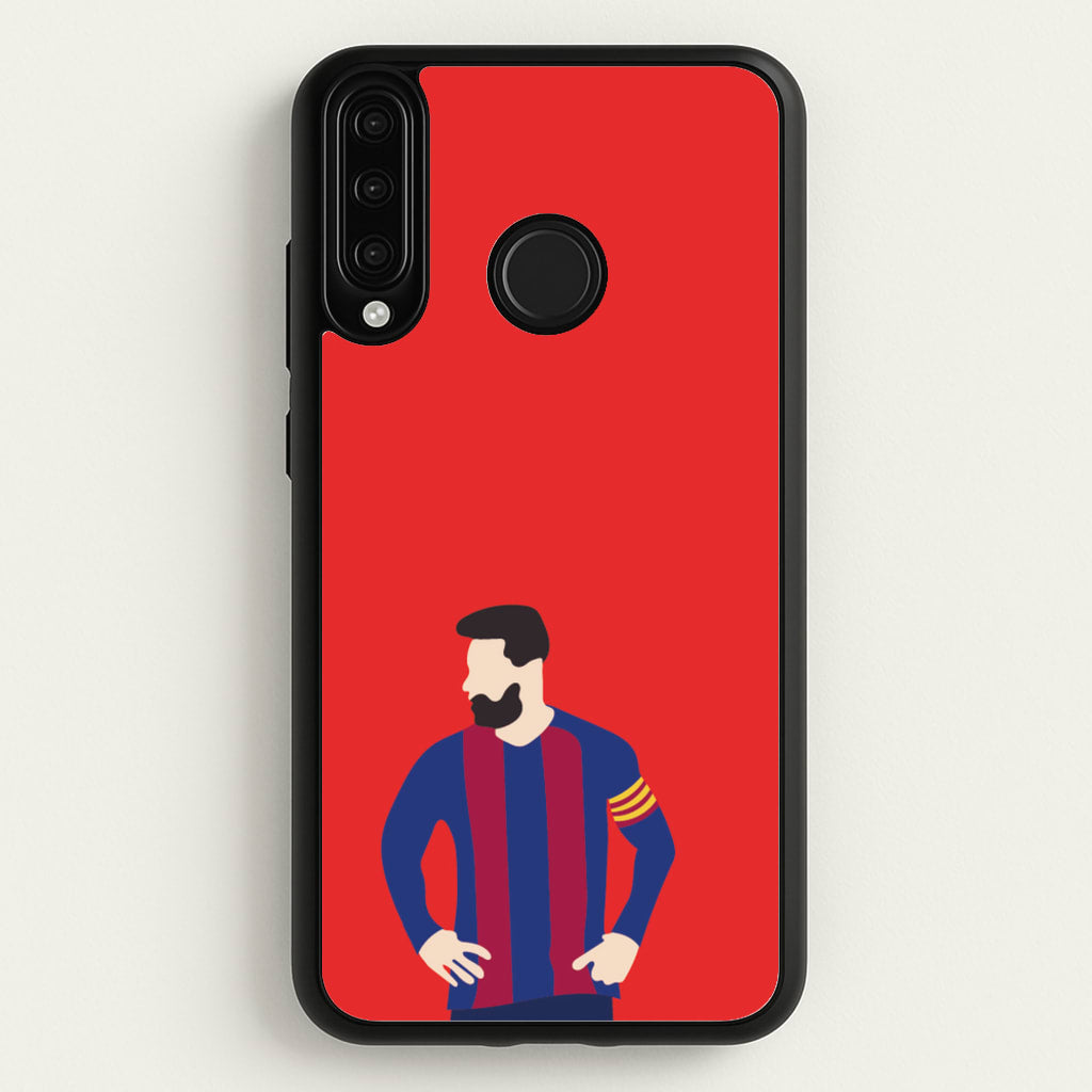 Messi Barca - Messi Phone Case for Huawei P30 Lite