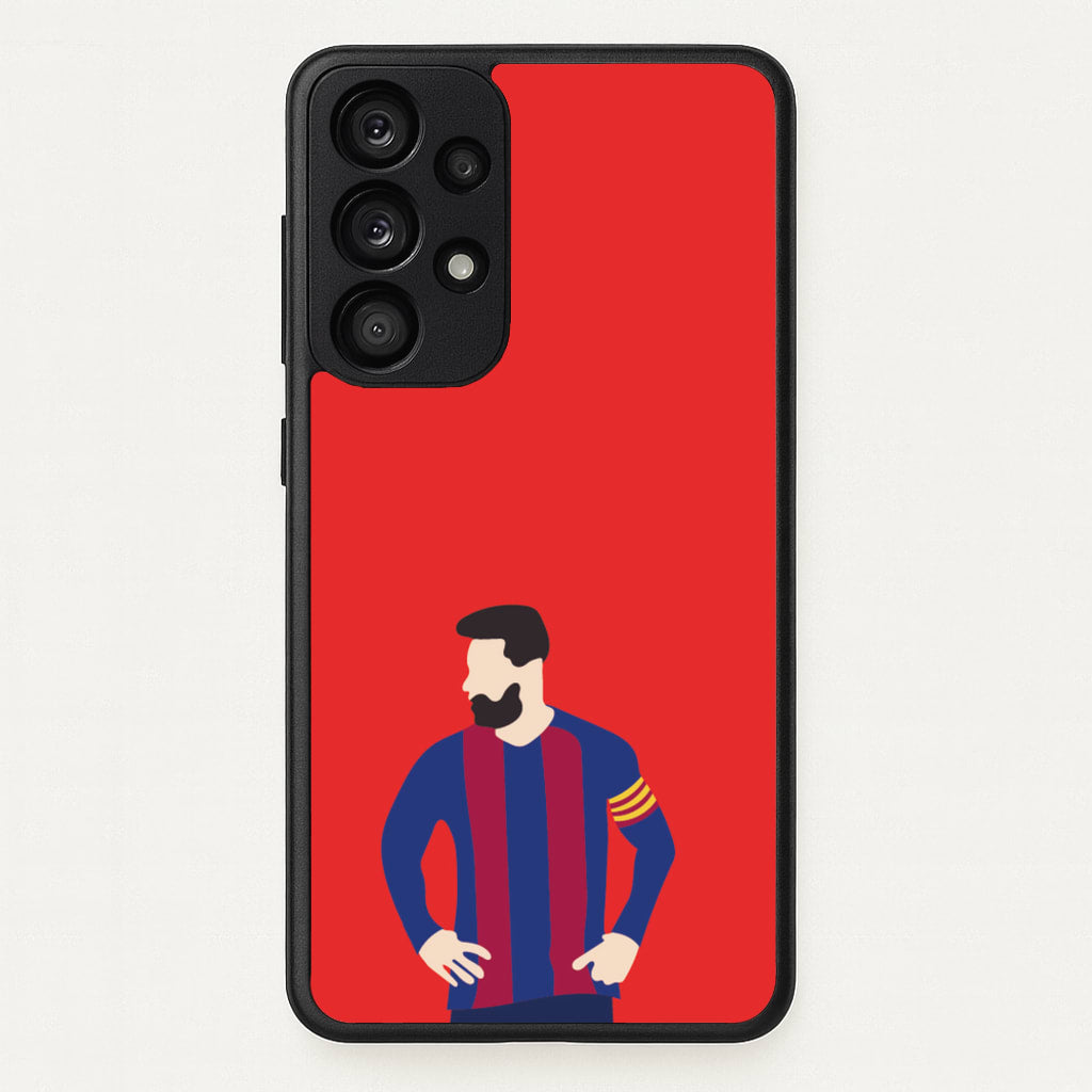 Messi Barca - Messi Phone Case for Galaxy A53