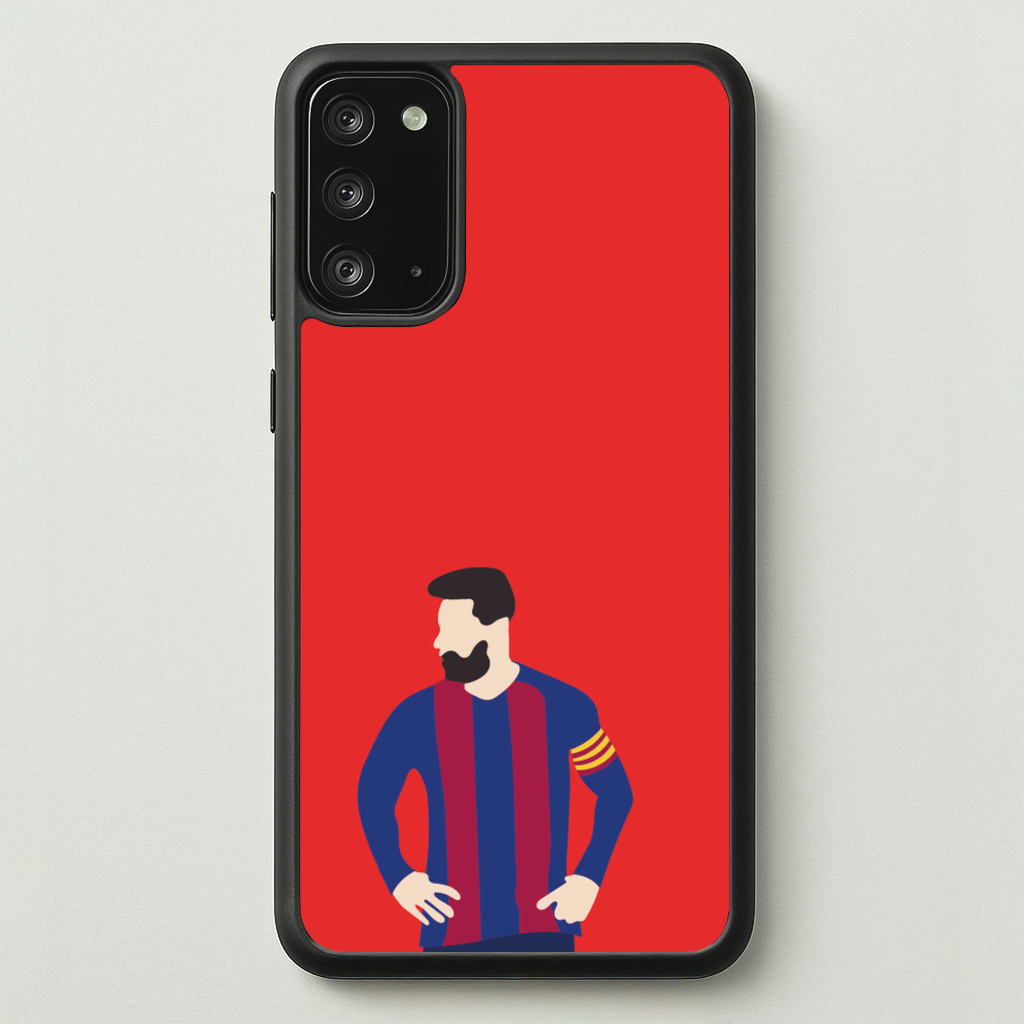Messi Barca - Messi Phone Case for Galaxy Note 20