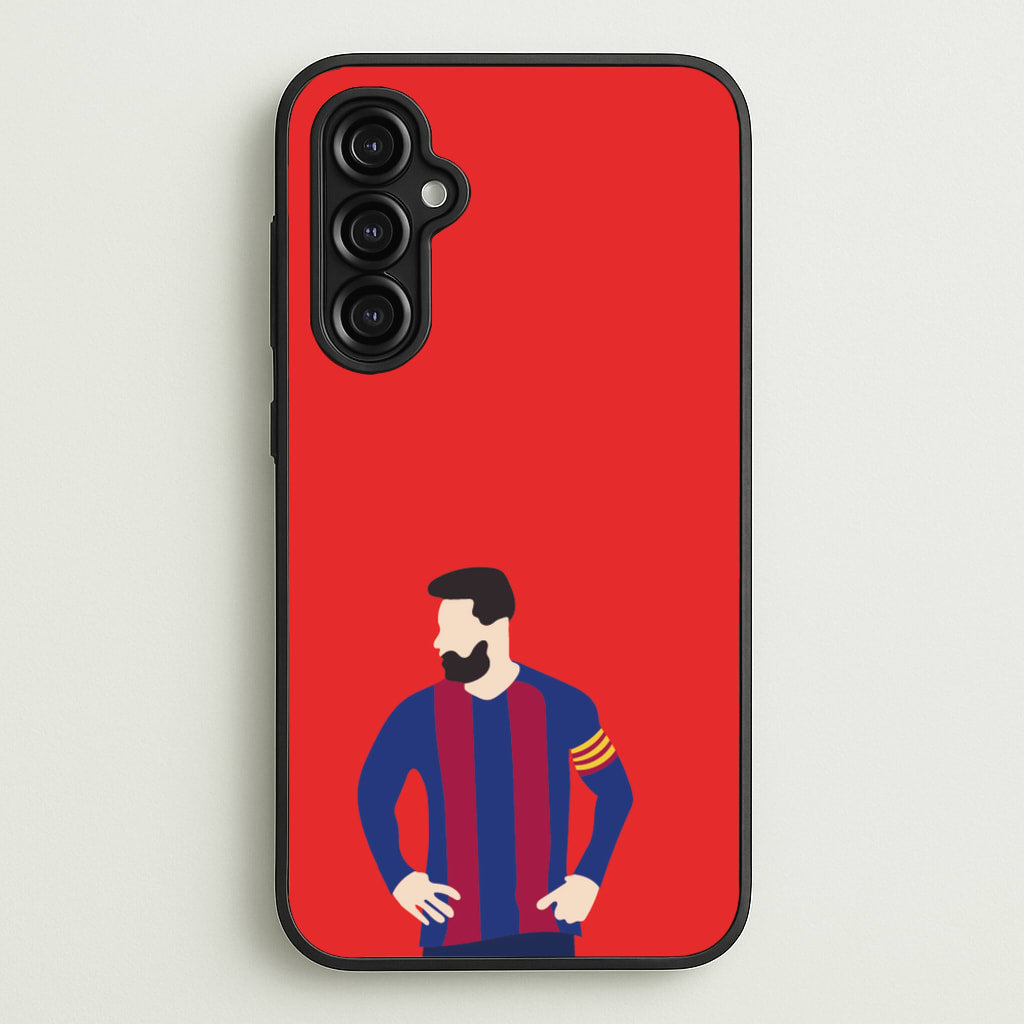 Messi Barca - Messi Phone Case for Galaxy A14