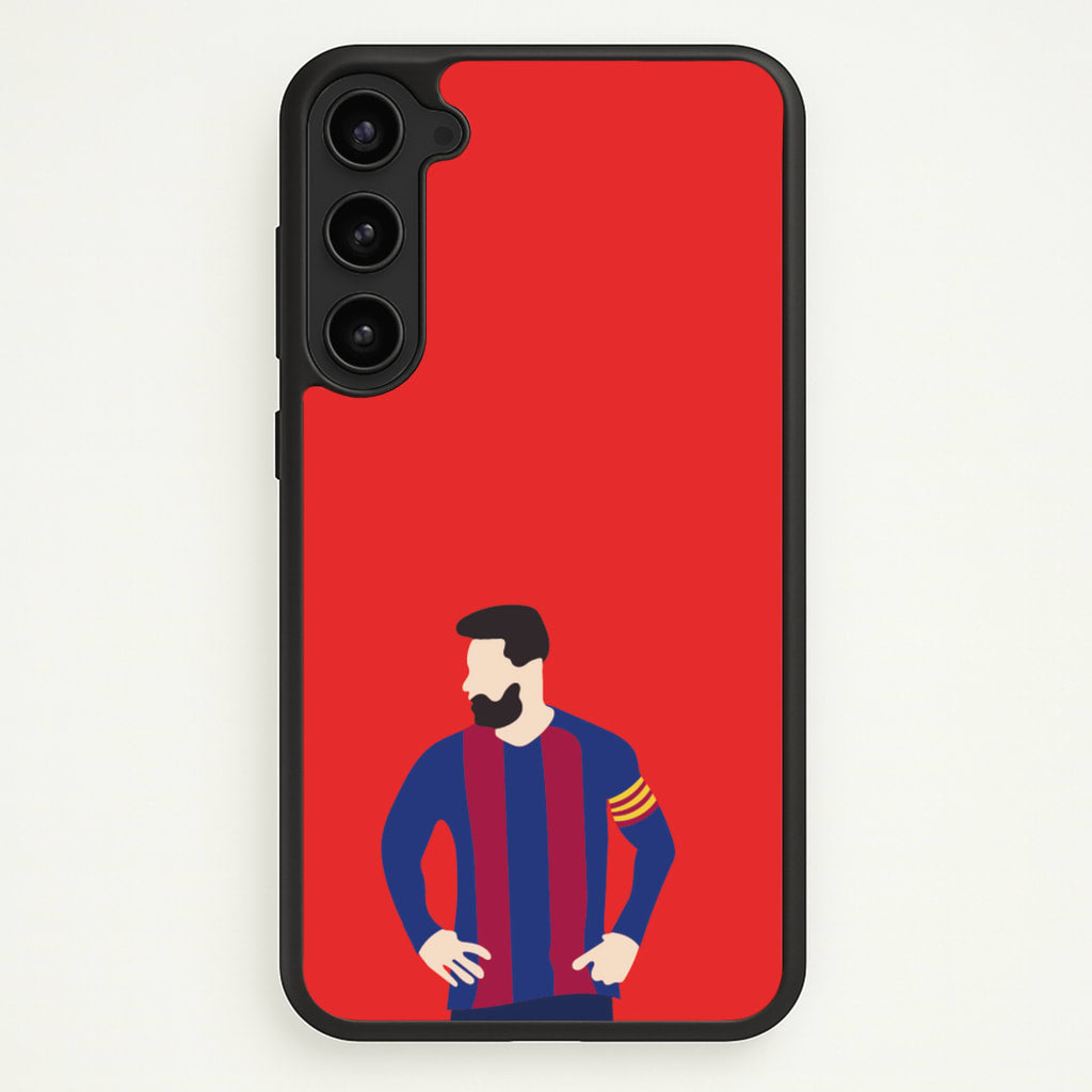 Messi Barca - Messi Phone Case for Galaxy S23 Plus