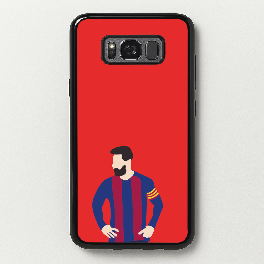 Messi Barca - Messi Phone Case for Galaxy S8