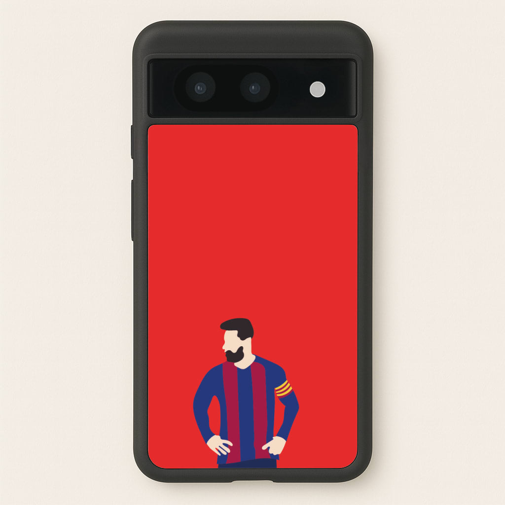 Messi Barca - Messi Phone Case for Google Pixel 8a