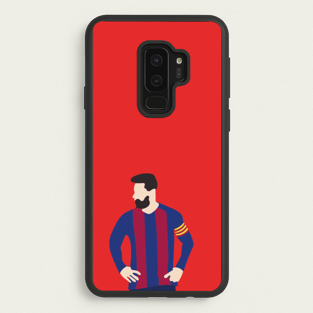 Messi Barca - Messi Phone Case for Galaxy S9 Plus