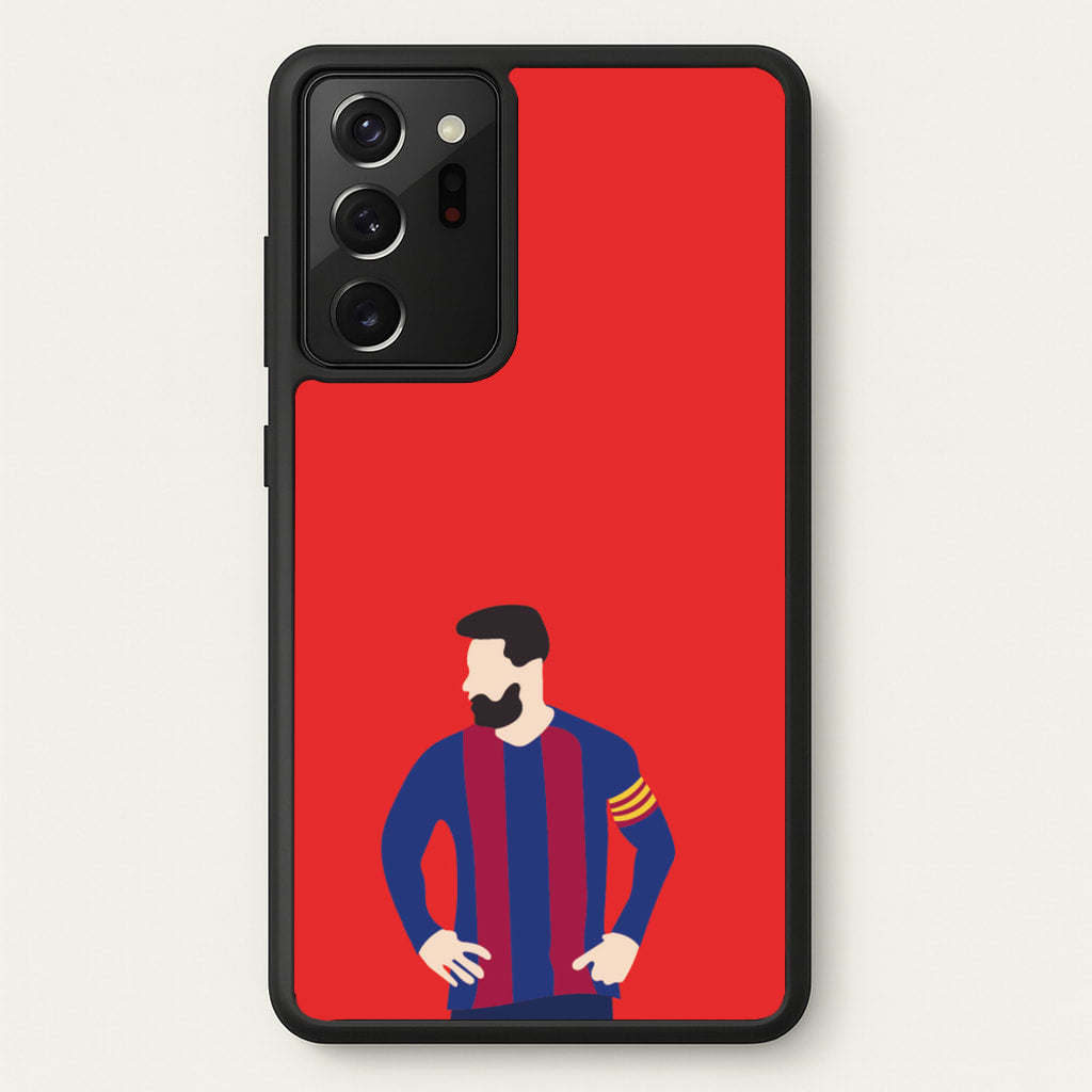 Messi Barca - Messi Phone Case for Galaxy Note 20 Ultra
