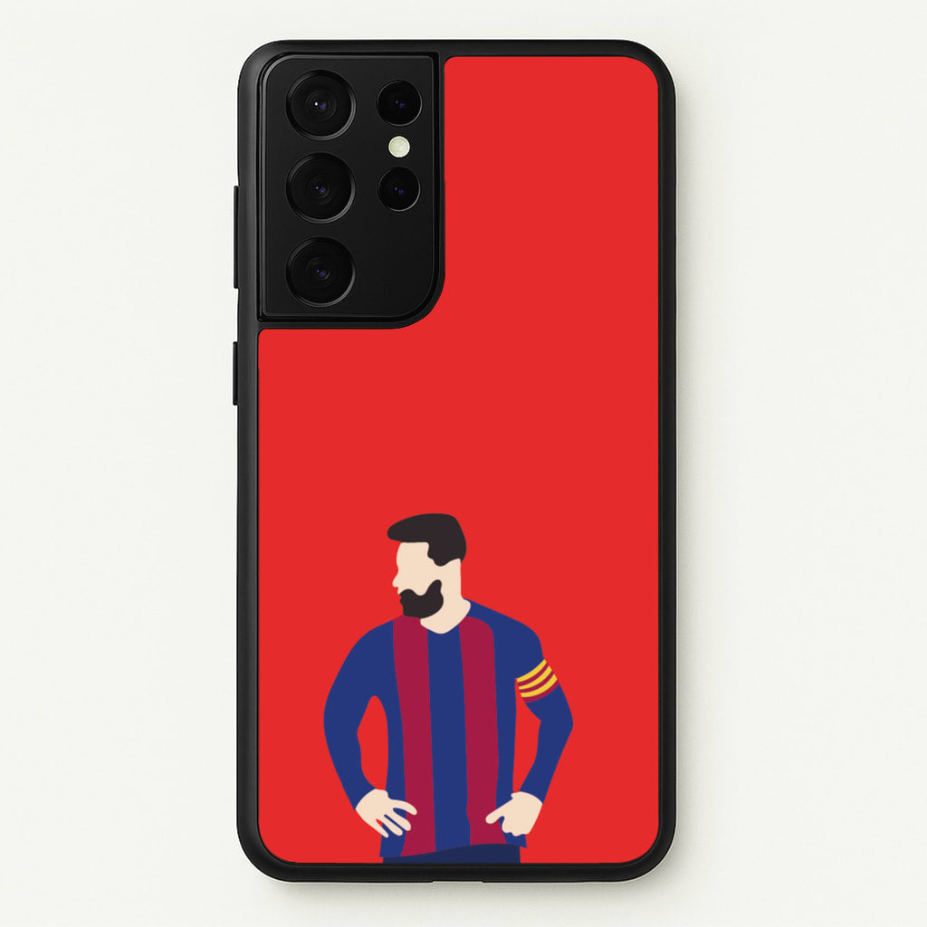 Messi Barca - Messi Phone Case for Galaxy S21 Ultra