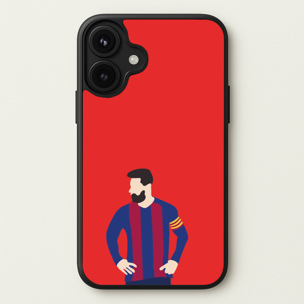 Messi Barca Phone Case for iPhone 17