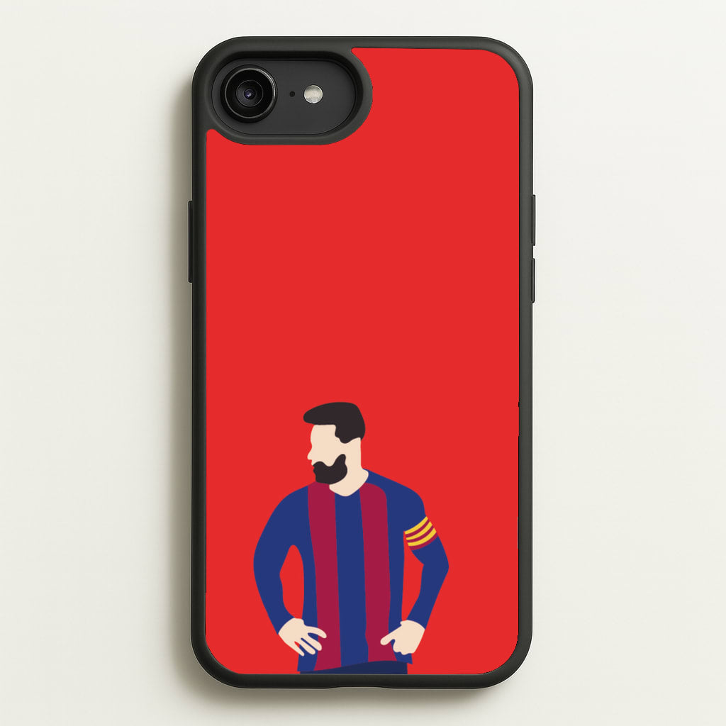 Messi Barca - Messi Phone Case for iPhone 6 Plus / 7 Plus / 8 Plus