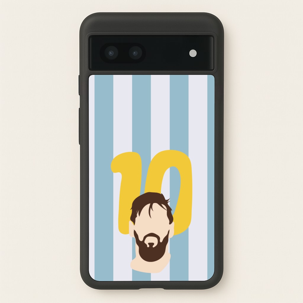 Number 10 - Messi - Messi Phone Case for Google Pixel 6a