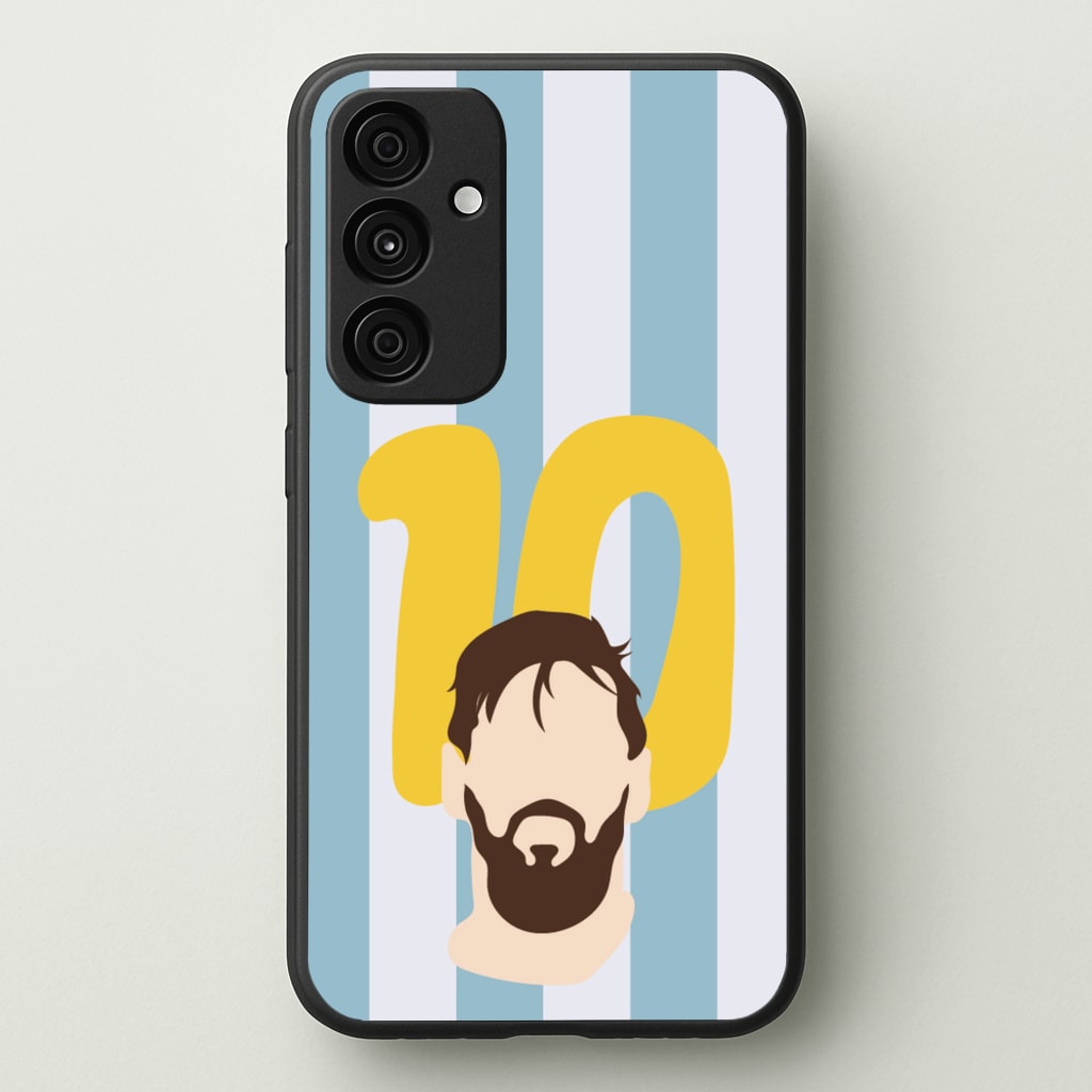 Number 10 - Messi - Messi Phone Case for Galaxy A35