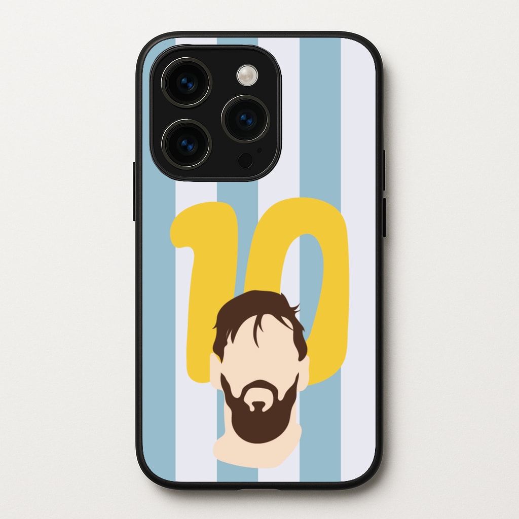 Number 10 - Messi - Messi Phone Case for iPhone 15 Pro Max
