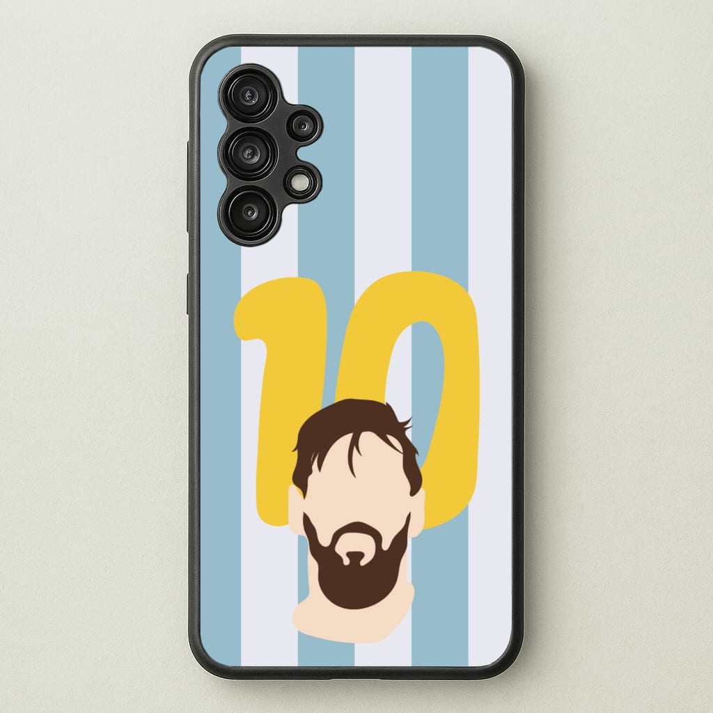 Number 10 - Messi - Messi Phone Case for Galaxy A13