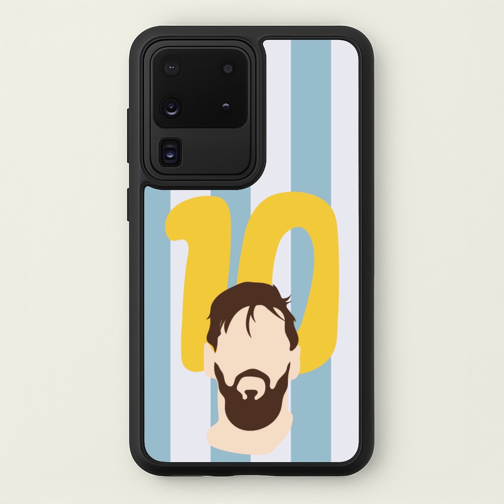 Number 10 - Messi - Messi Phone Case for Galaxy S20 Ultra