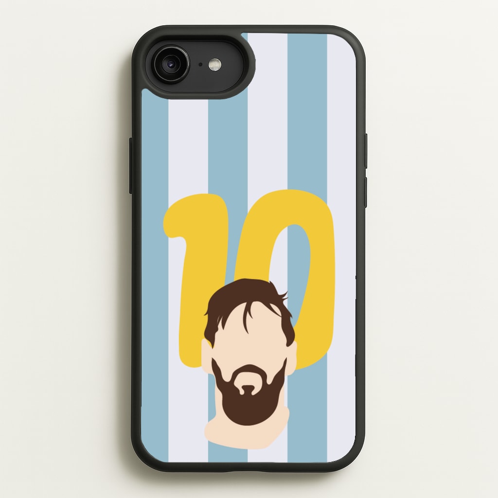 Number 10 - Messi - Messi Phone Case for iPhone 6 Plus / 7 Plus / 8 Plus