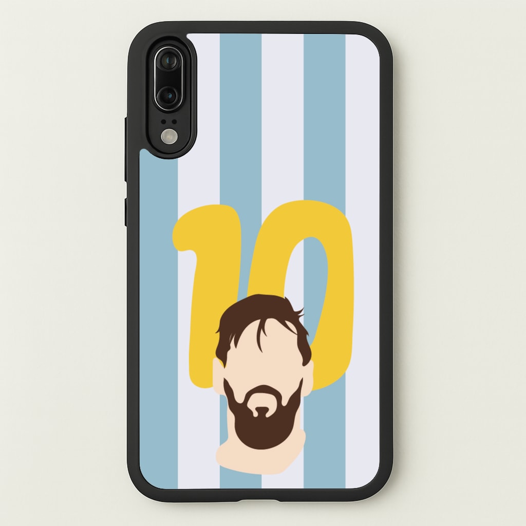 Number 10 - Messi - Messi Phone Case for Huawei P20
