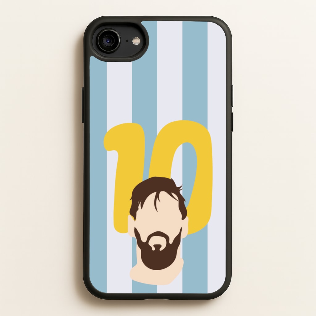 Number 10 - Messi - Messi Phone Case for iPhone 6 / 7 / 8 / SE