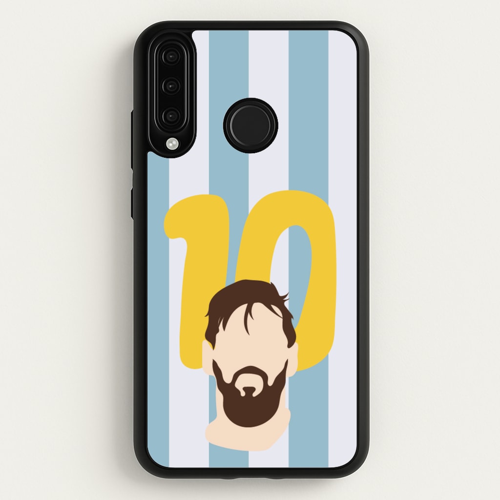 Number 10 - Messi - Messi Phone Case for Huawei P30 Lite