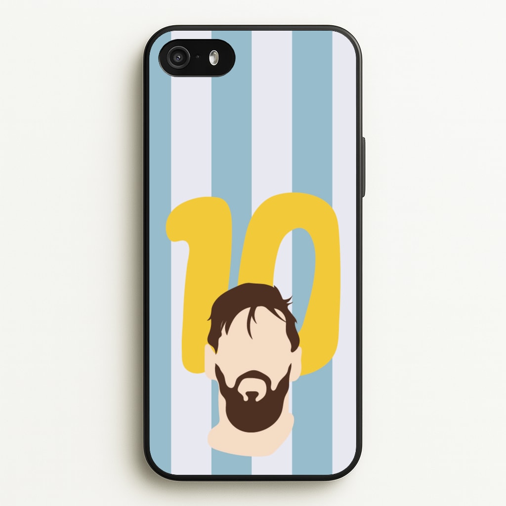 Number 10 - Messi - Messi Phone Case for iPhone 5 / 5s / SE 2016