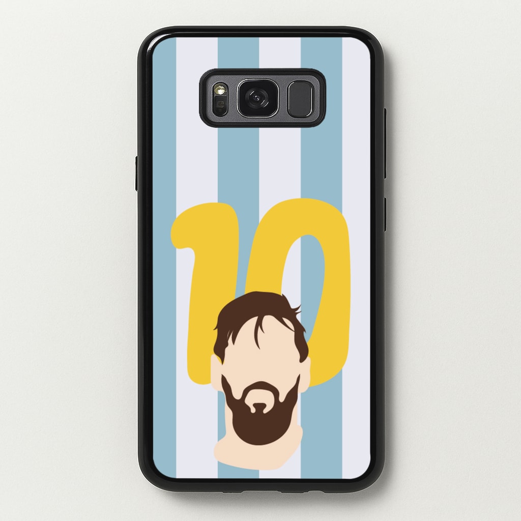 Number 10 - Messi - Messi Phone Case for Galaxy S8