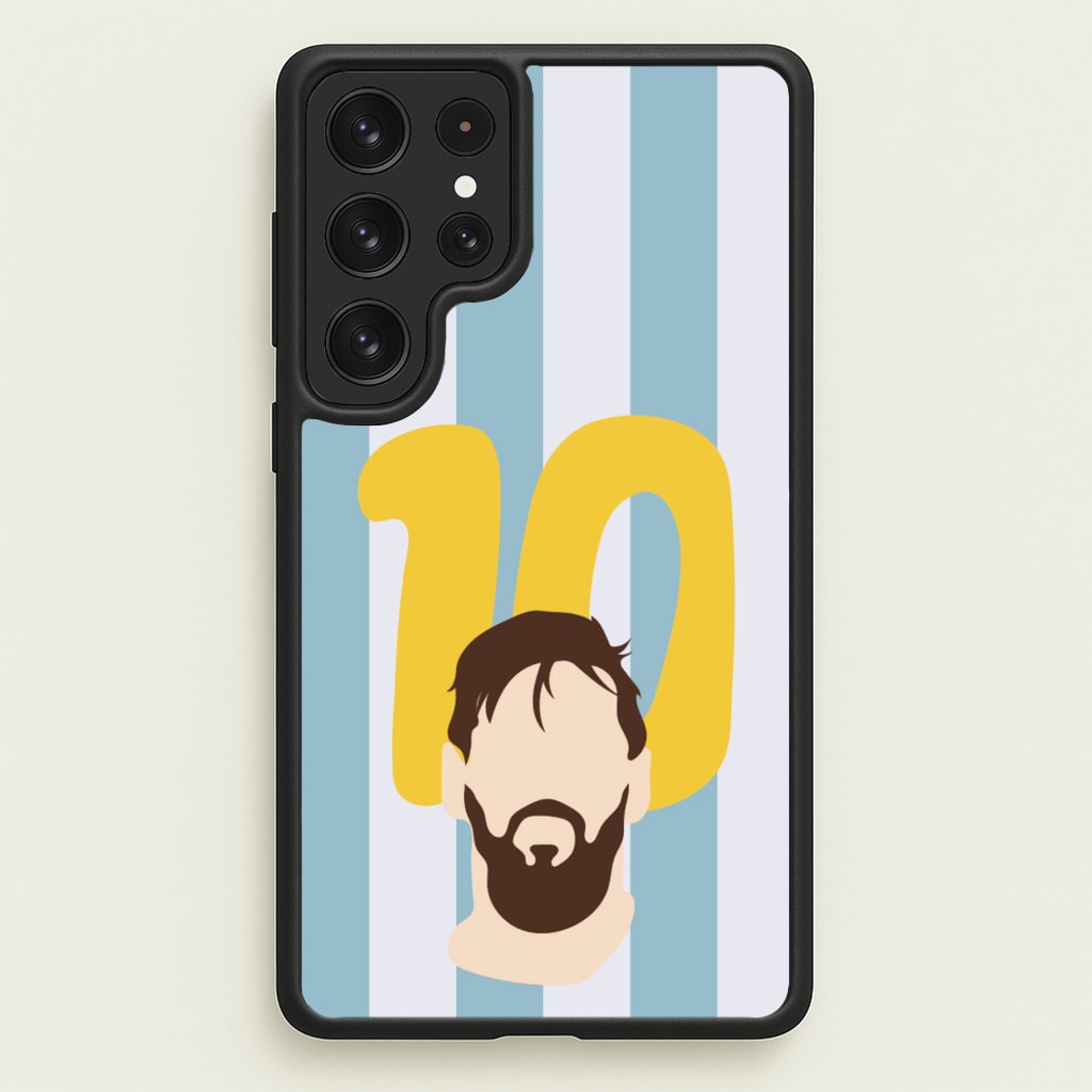 Number 10 - Messi - Messi Phone Case for Galaxy S22 Ultra