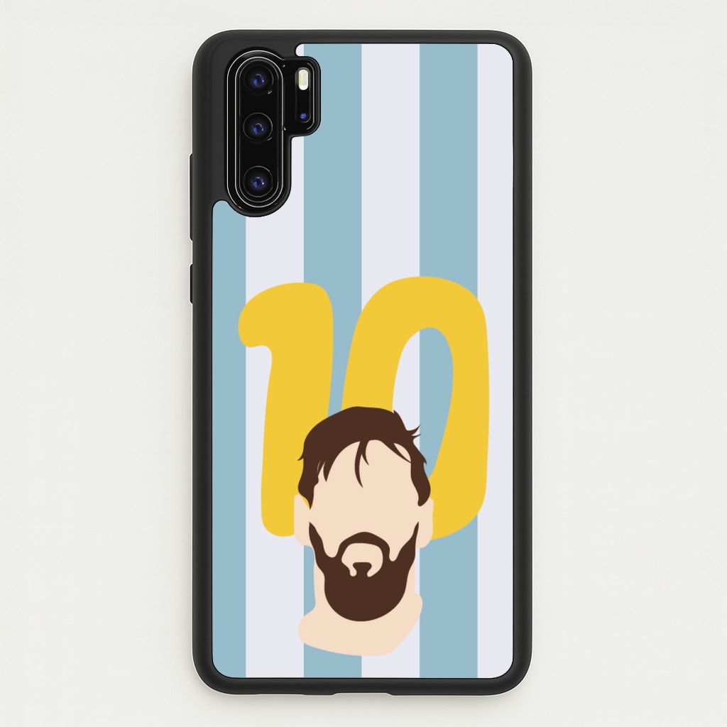 Number 10 - Messi - Messi Phone Case for Huawei P30 Pro