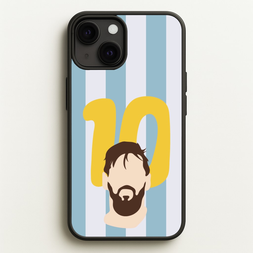 Number 10 - Messi - Messi Phone Case for iPhone 13 Mini