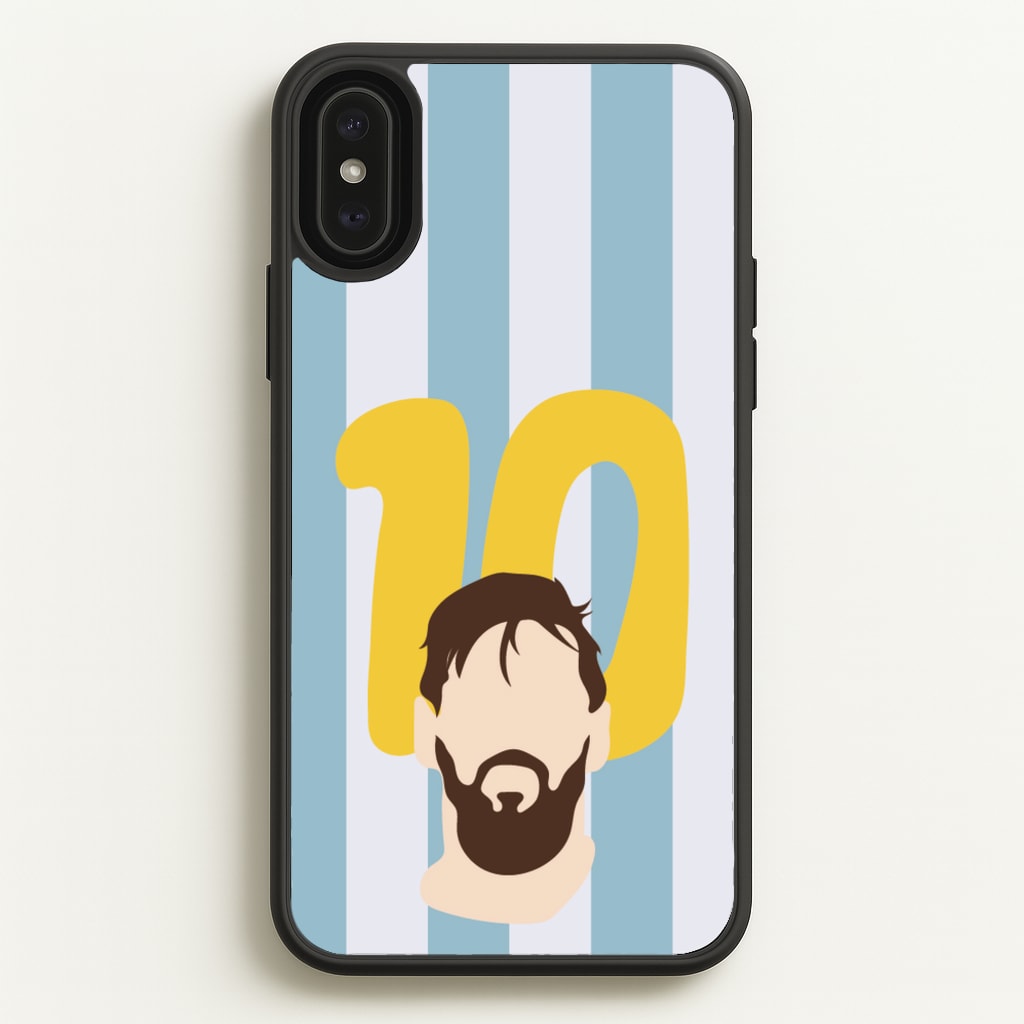 Number 10 - Messi - Messi Phone Case for iPhone XS Max