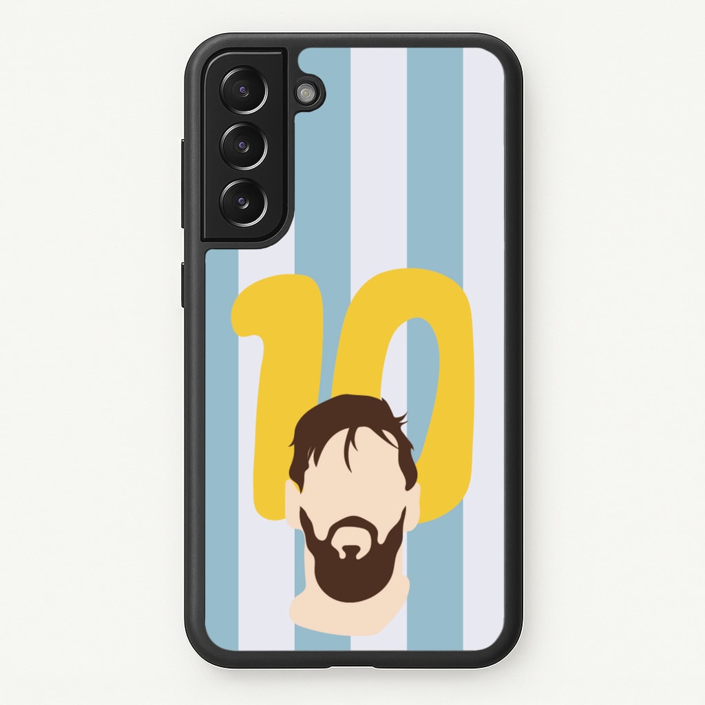 Number 10 - Messi - Messi Phone Case for Galaxy S21FE