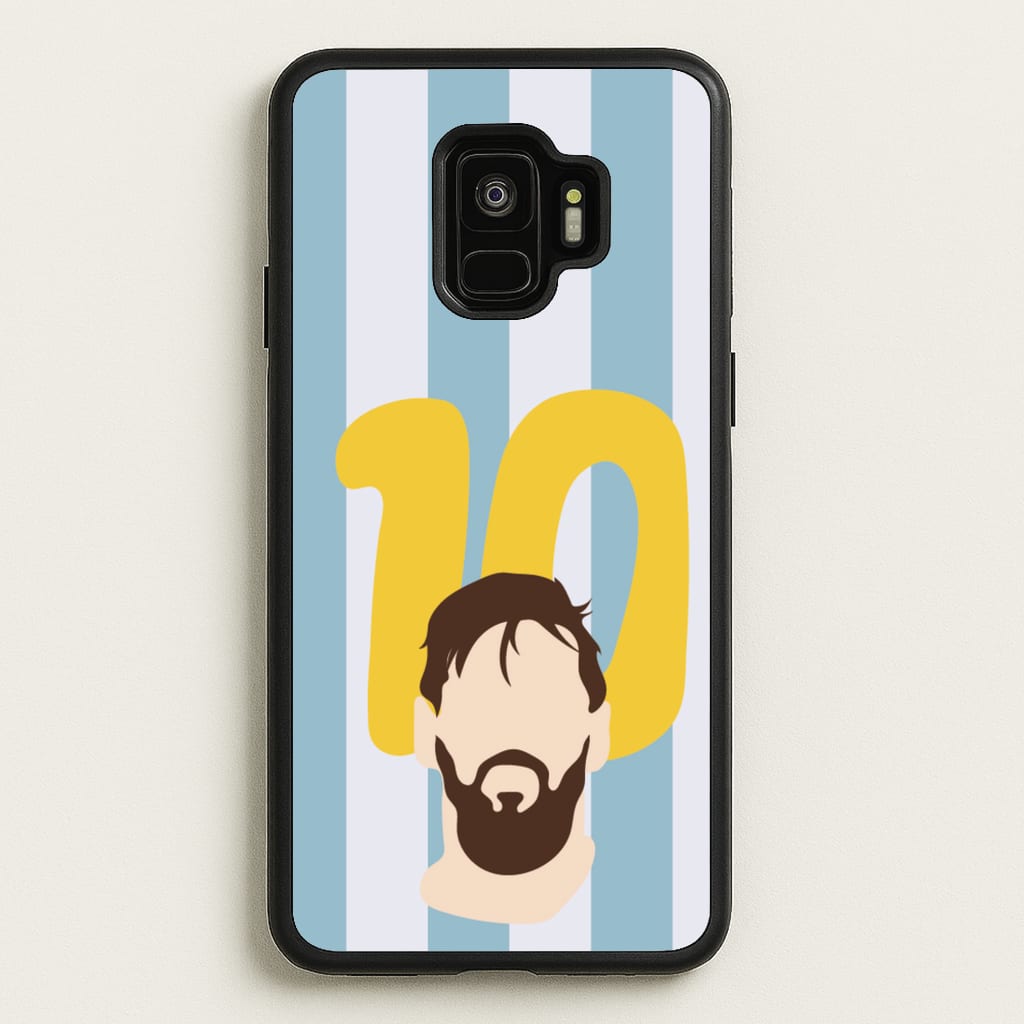 Number 10 - Messi - Messi Phone Case for Galaxy S9