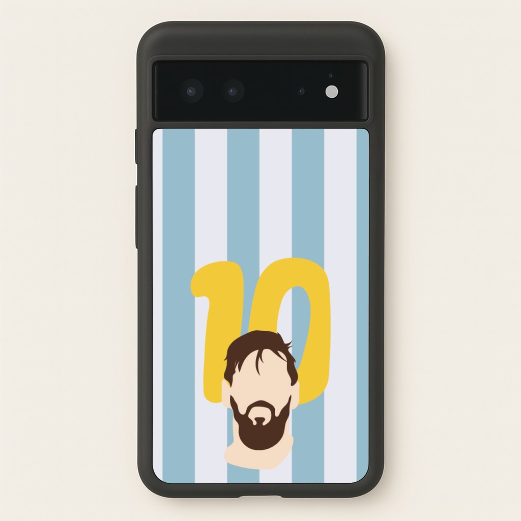 Number 10 - Messi - Messi Phone Case for Google Pixel 6