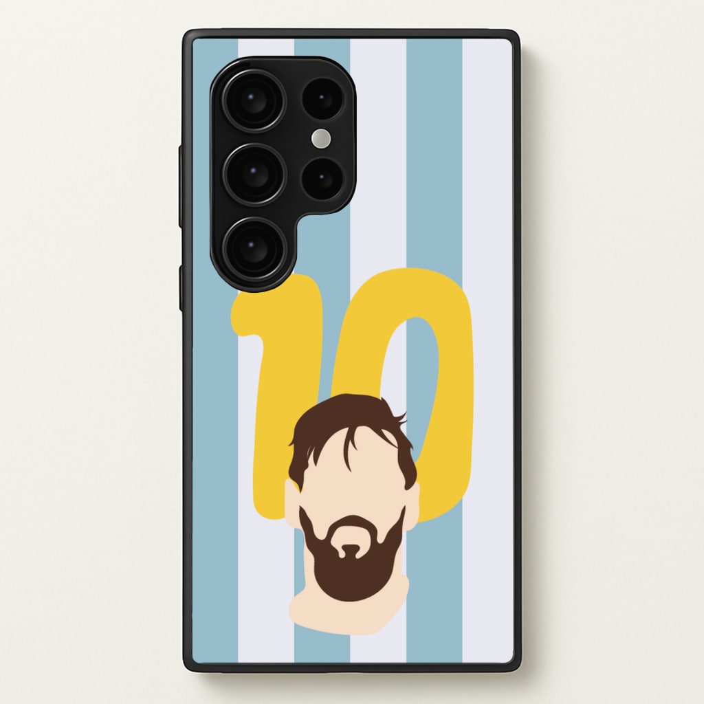 Number 10 - Messi - Messi Phone Case for Galaxy S24 Ultra