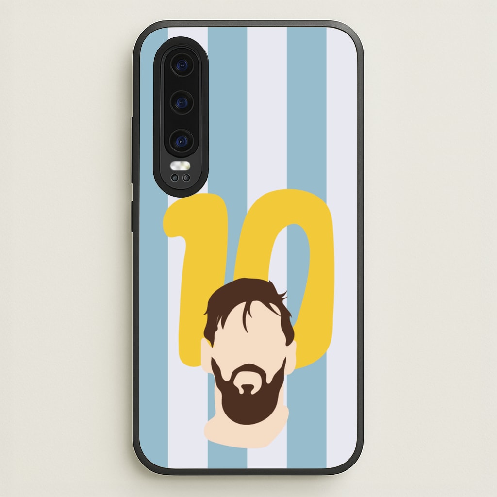 Number 10 - Messi - Messi Phone Case for Huawei P30
