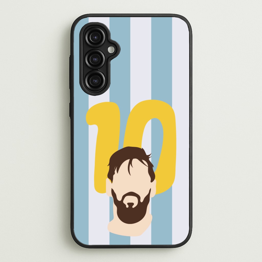 Number 10 - Messi - Messi Phone Case for Galaxy A14