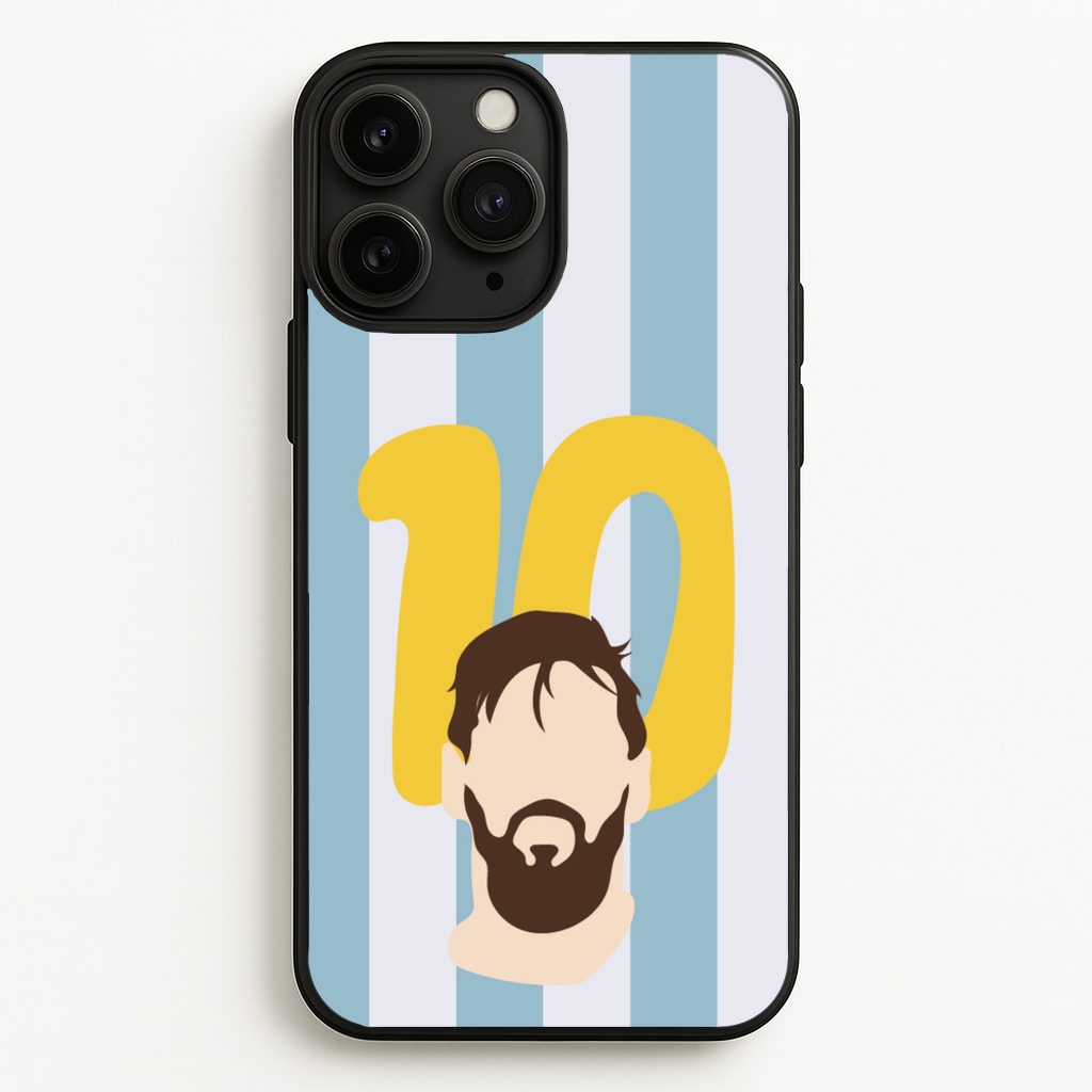 Number 10 - Messi - Messi Phone Case for iPhone 11 Pro