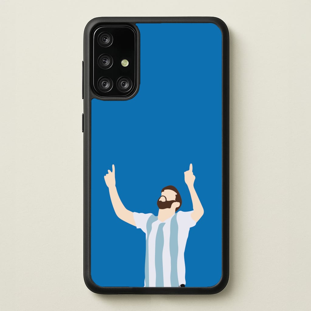 Argentina - Messi - Messi Phone Case for Galaxy A71