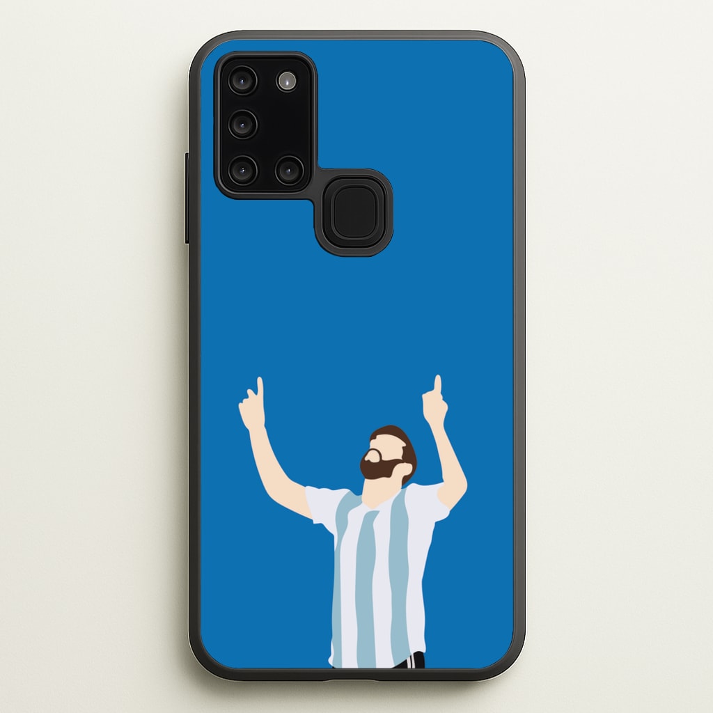 Argentina - Messi - Messi Phone Case for Galaxy A21s