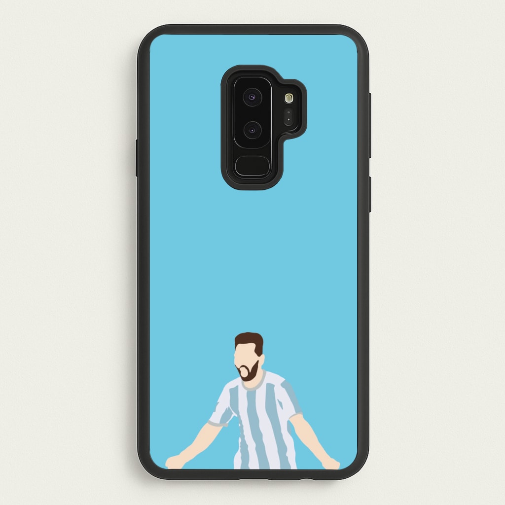 Lionel Messi - Messi Phone Case for Galaxy S9 Plus