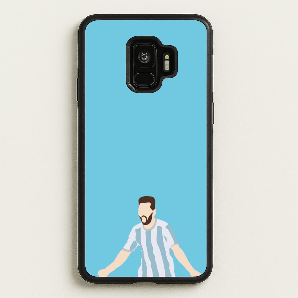 Lionel Messi - Messi Phone Case for Galaxy S9