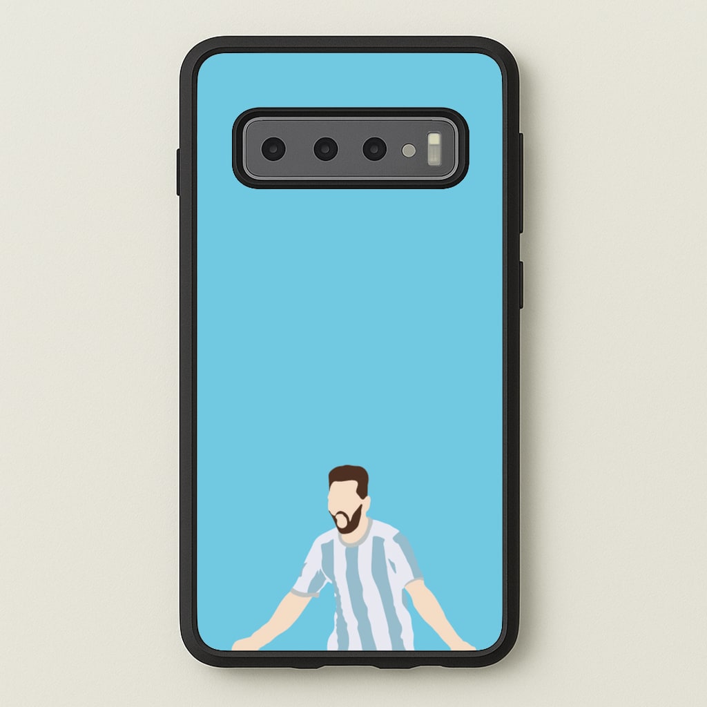 Lionel Messi - Messi Phone Case for Galaxy S10 Plus