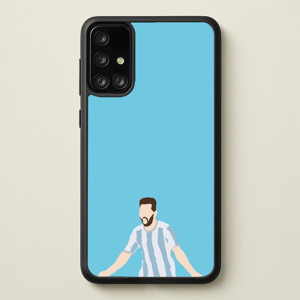 Lionel Messi - Messi Phone Case for Galaxy A71