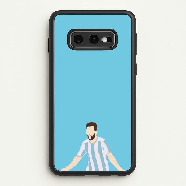 Lionel Messi - Messi Phone Case for Galaxy S10e