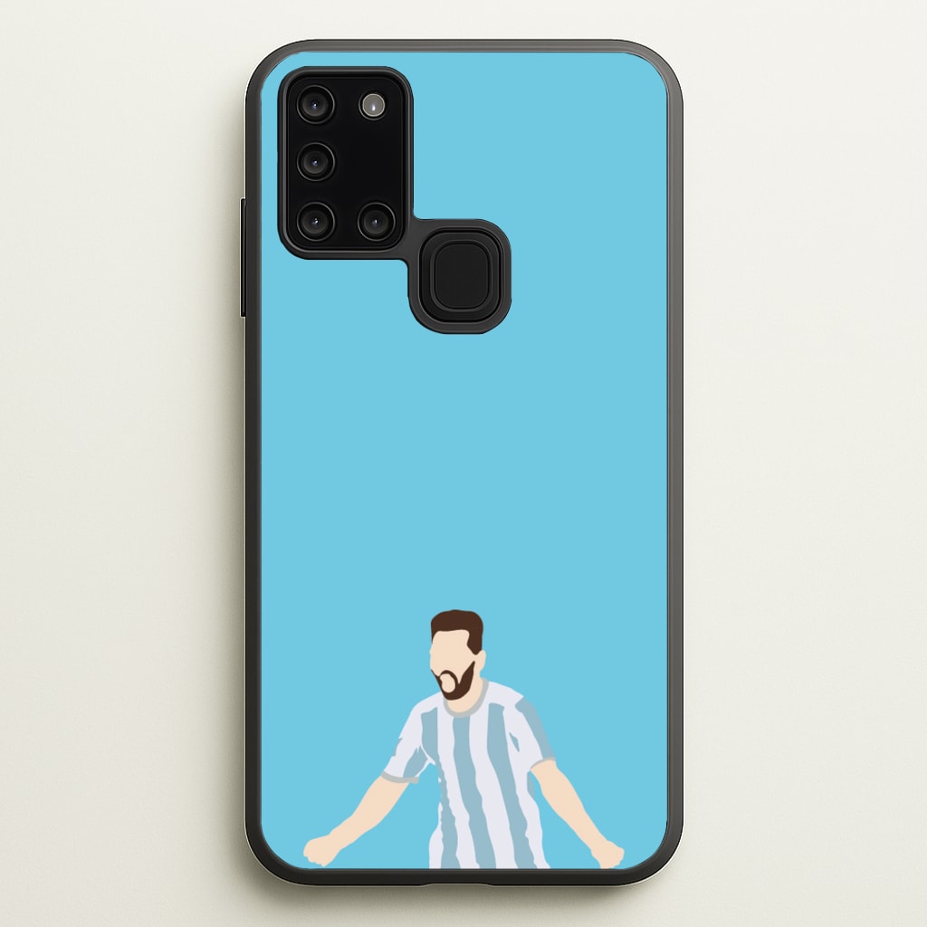 Lionel Messi - Messi Phone Case for Galaxy A21s