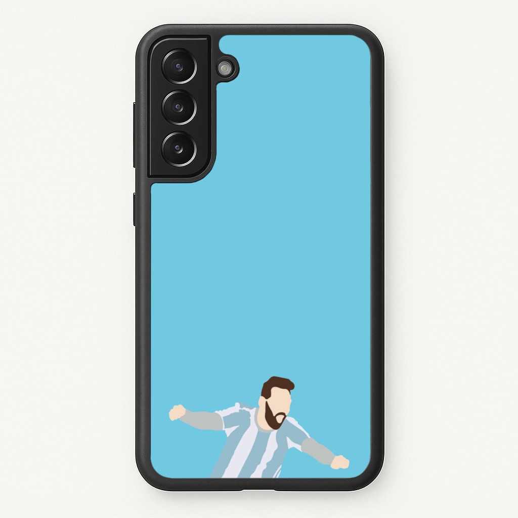Goal - Messi - Messi Phone Case for Galaxy S21
