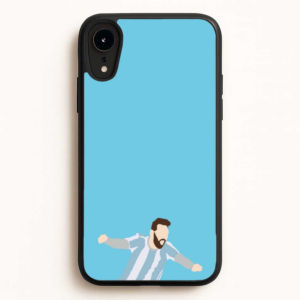 Goal - Messi - Messi Phone Case for iPhone XR
