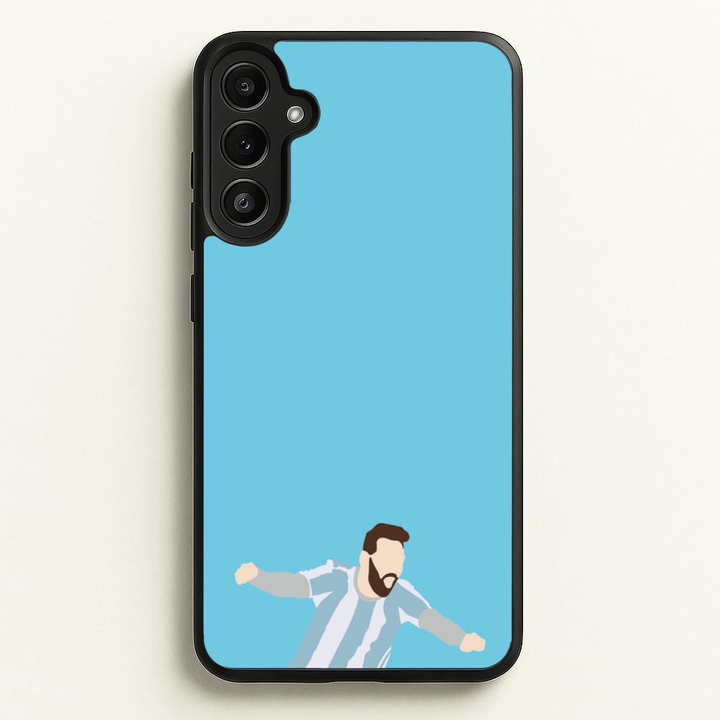Goal - Messi - Messi Phone Case for Galaxy A34