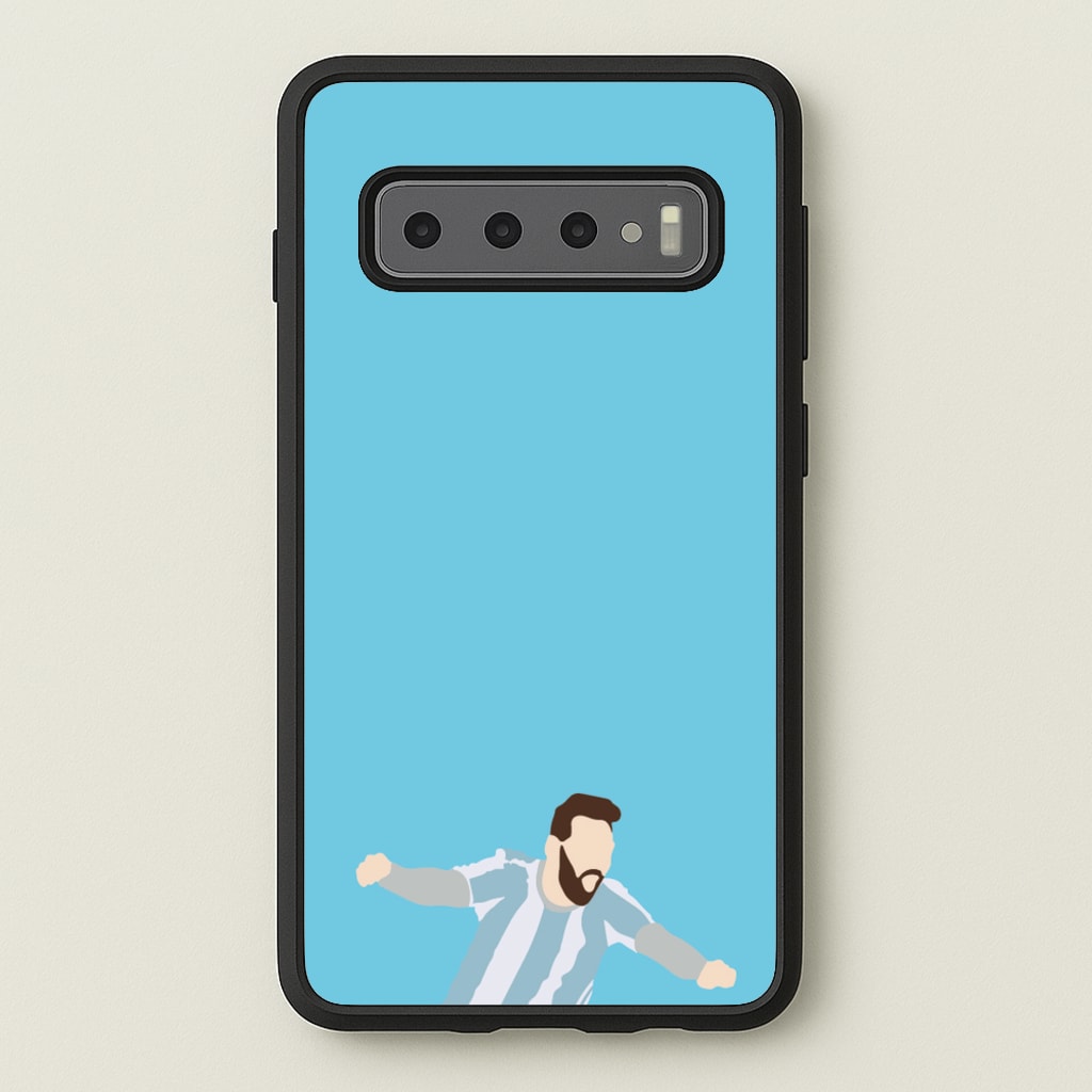 Goal - Messi - Messi Phone Case for Galaxy S10 Plus