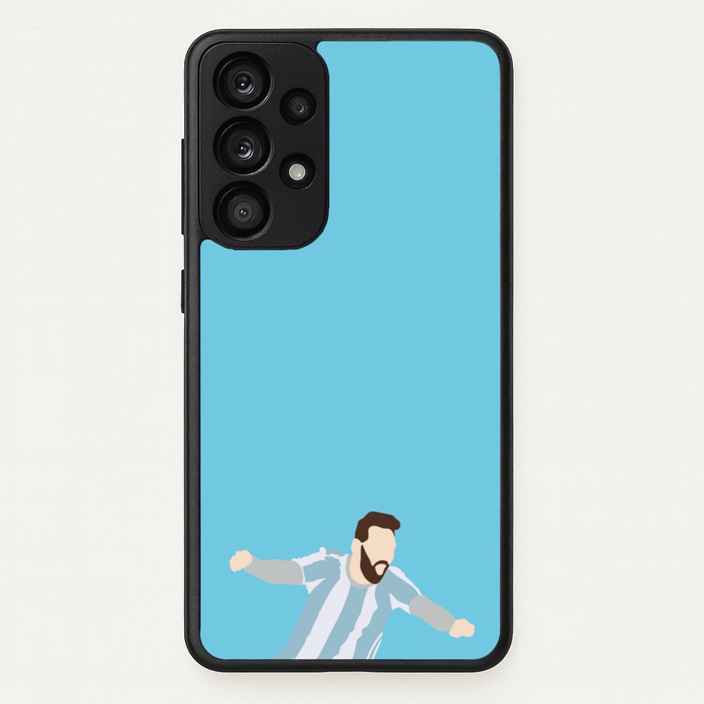 Goal - Messi - Messi Phone Case for Galaxy A53