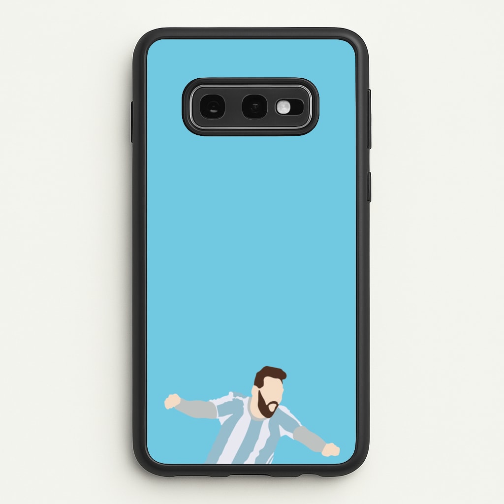 Goal - Messi - Messi Phone Case for Galaxy S10e