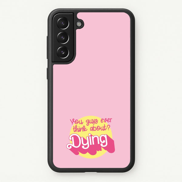 Do You Guys Ever Think About Dying? - Margot - Margot Robbie Phone Case for Galaxy S21 Plus